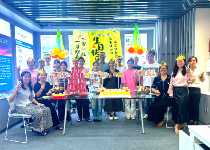 Autumn light warms up, let's embark on a new journey together - the employee birthday party from July to October 2025 came to a successful conclusion